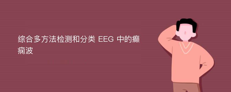 综合多方法检测和分类 EEG 中的癫痫波